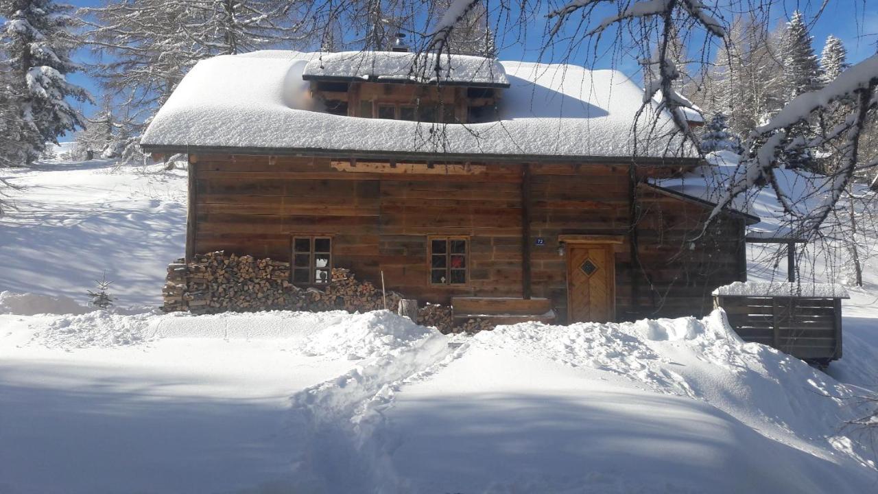 Almhuette Chalet Hirschfisch Bodensdorf Bagian luar foto