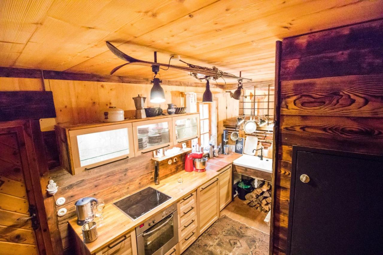 Almhuette Chalet Hirschfisch Bodensdorf Bagian luar foto